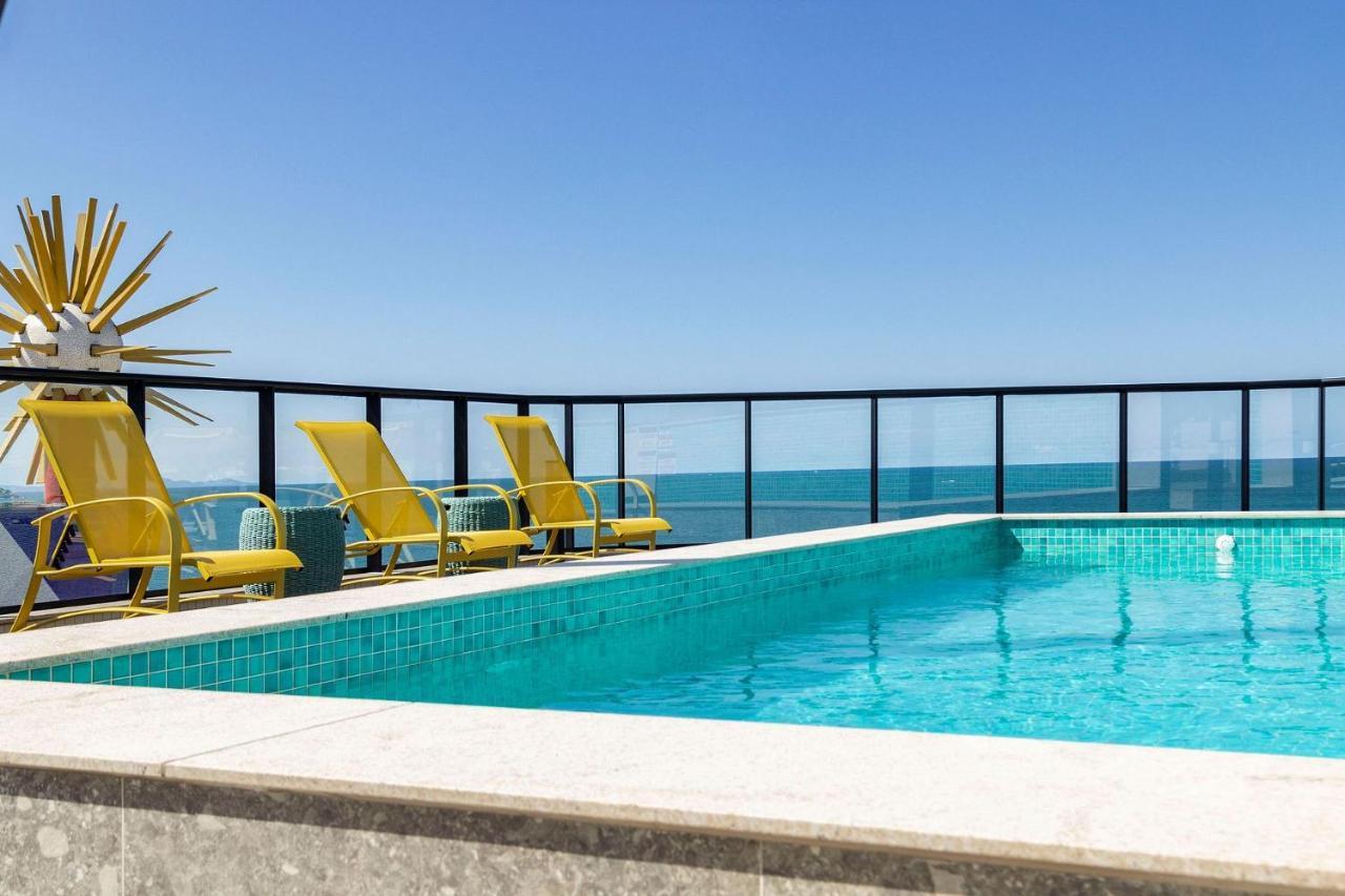 Aion Suites 302 - Lindo Apartamento Com Vista Para O Mar, A 60M Da Praia De Bombinhas, Com Piscina E Academia No Rooftop. Екстериор снимка