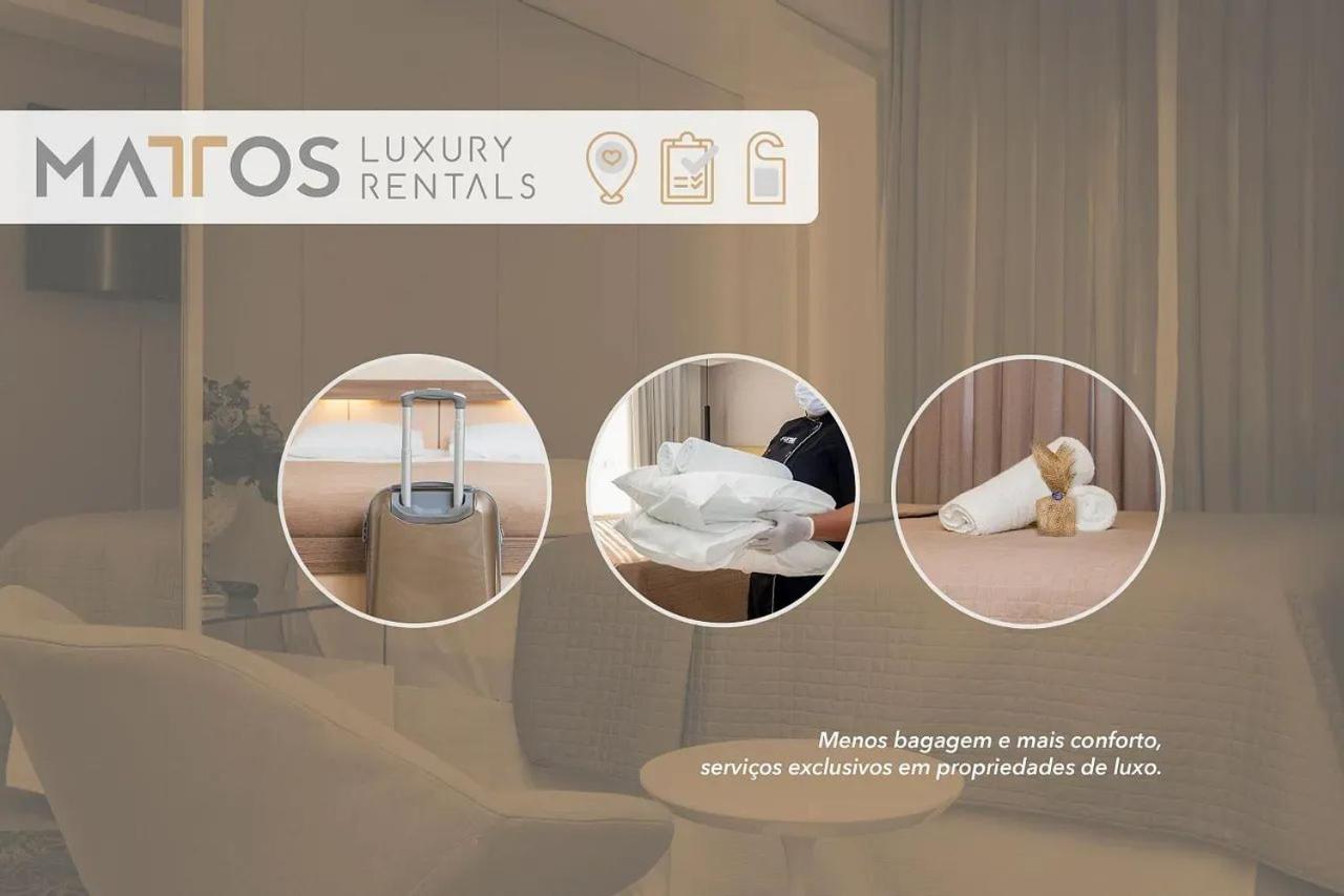Aion Suites 302 - Lindo Apartamento Com Vista Para O Mar, A 60M Da Praia De Bombinhas, Com Piscina E Academia No Rooftop. Екстериор снимка